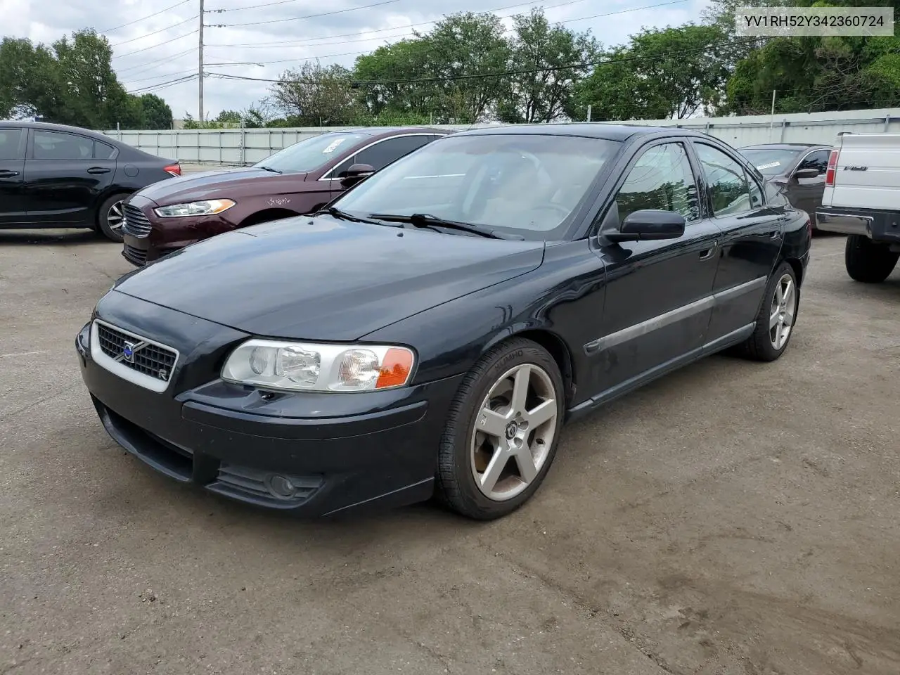 2004 Volvo S60 R VIN: YV1RH52Y342360724 Lot: 65056325