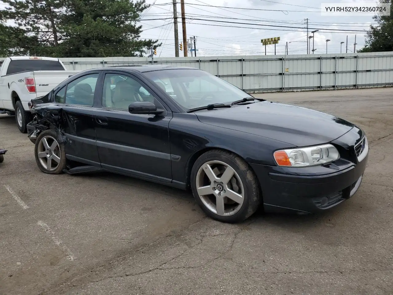 2004 Volvo S60 R VIN: YV1RH52Y342360724 Lot: 65056325