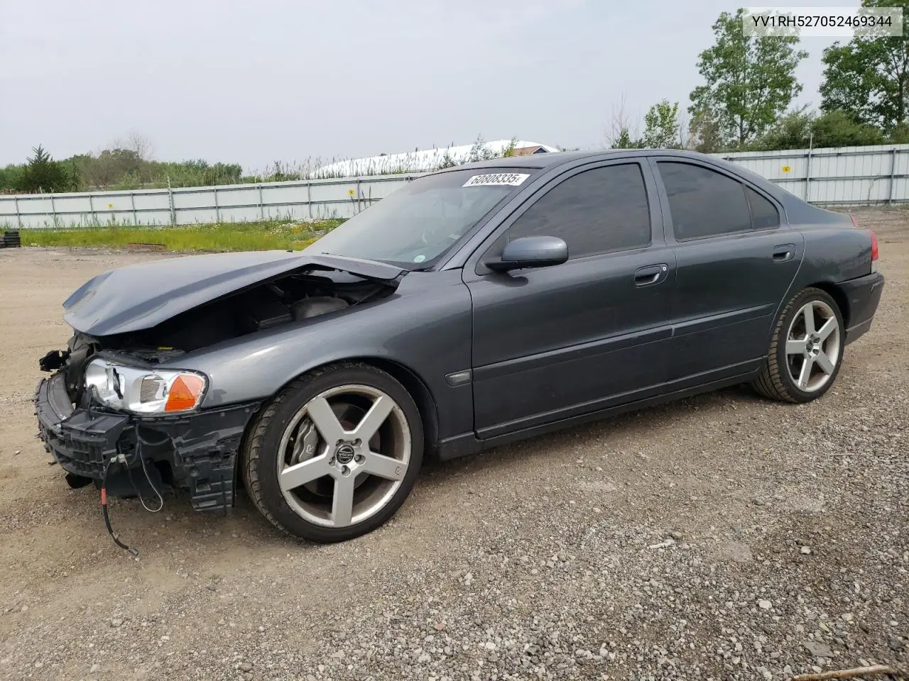 2005 Volvo S60 R VIN: YV1RH527052469344 Lot: 60808335