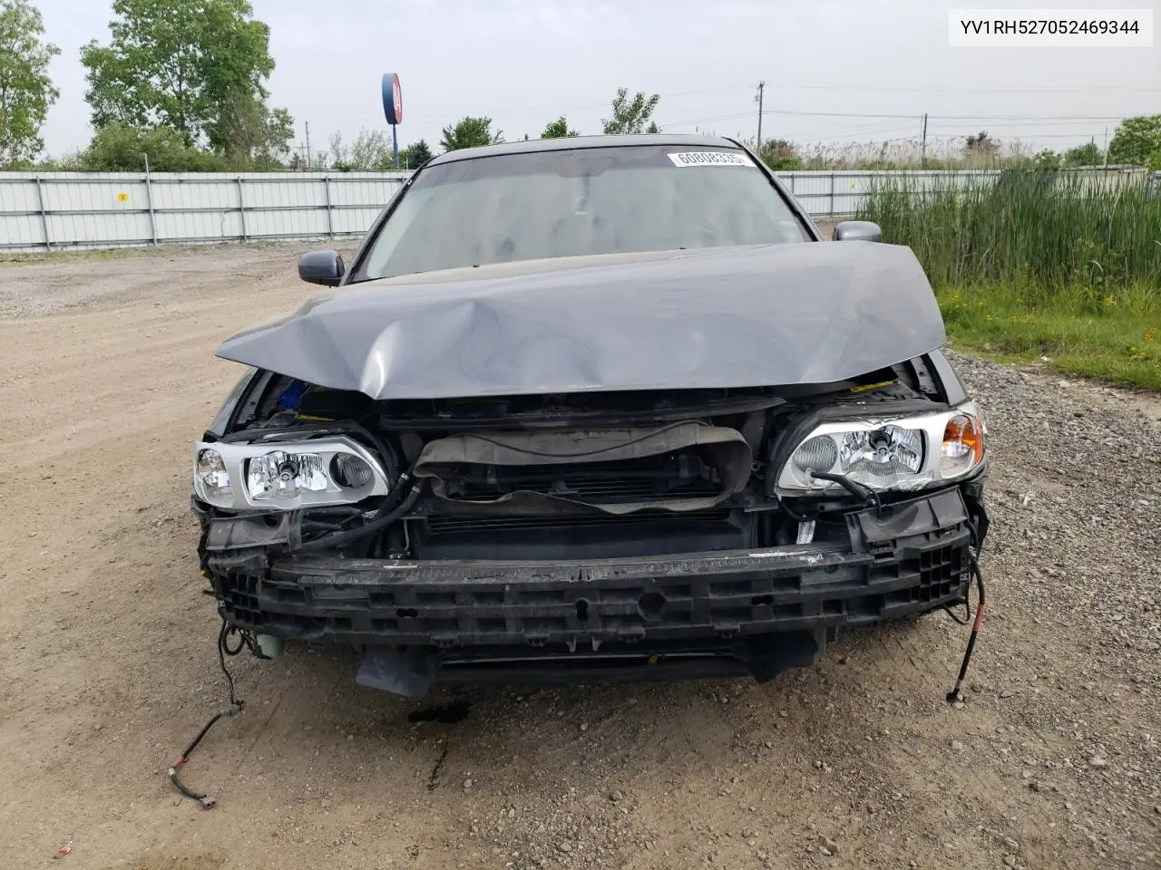 2005 Volvo S60 R VIN: YV1RH527052469344 Lot: 60808335
