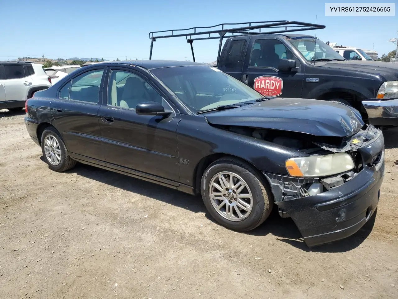 2005 Volvo S60 VIN: YV1RS612752426665 Lot: 62089235