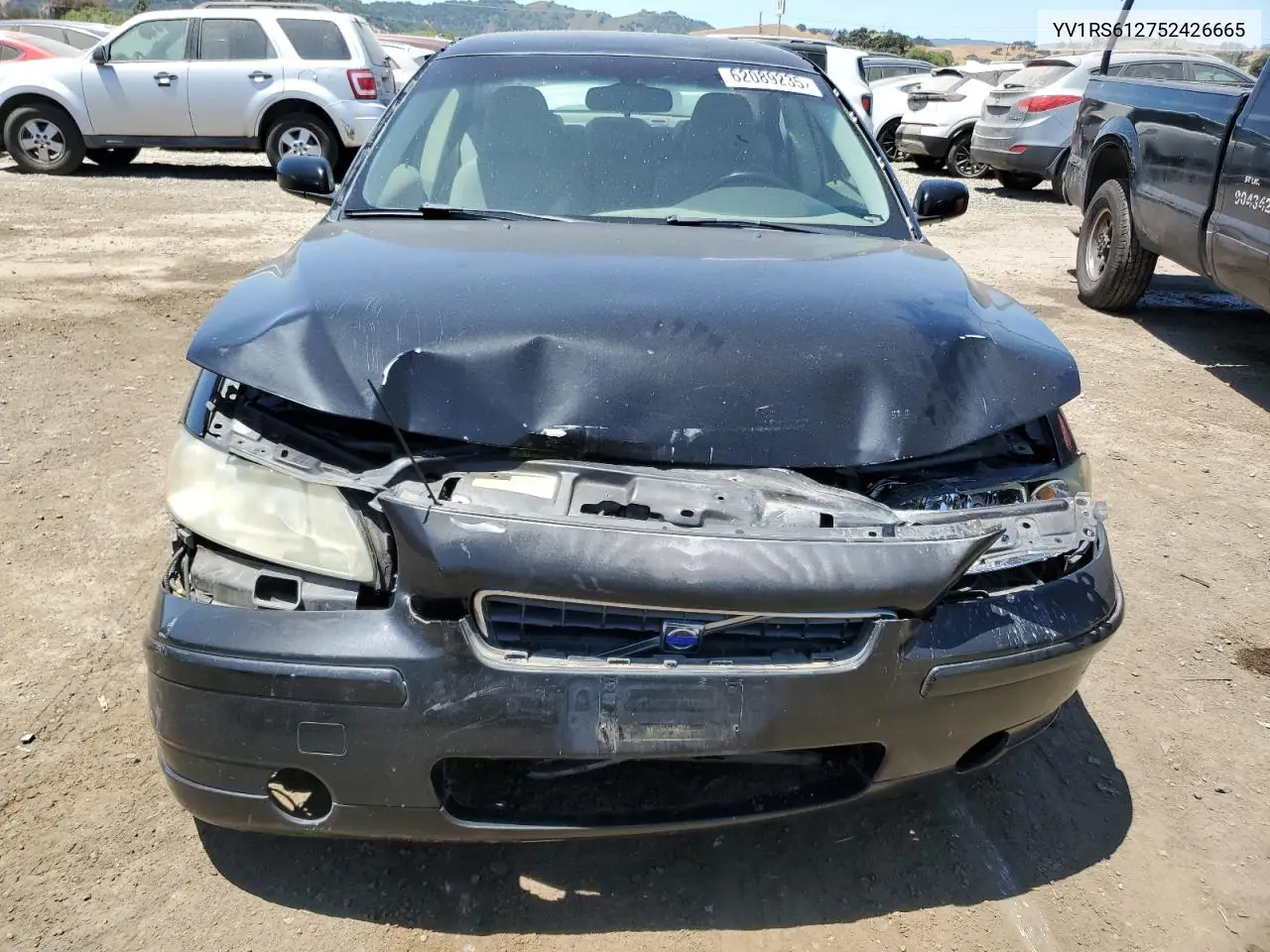 2005 Volvo S60 VIN: YV1RS612752426665 Lot: 62089235
