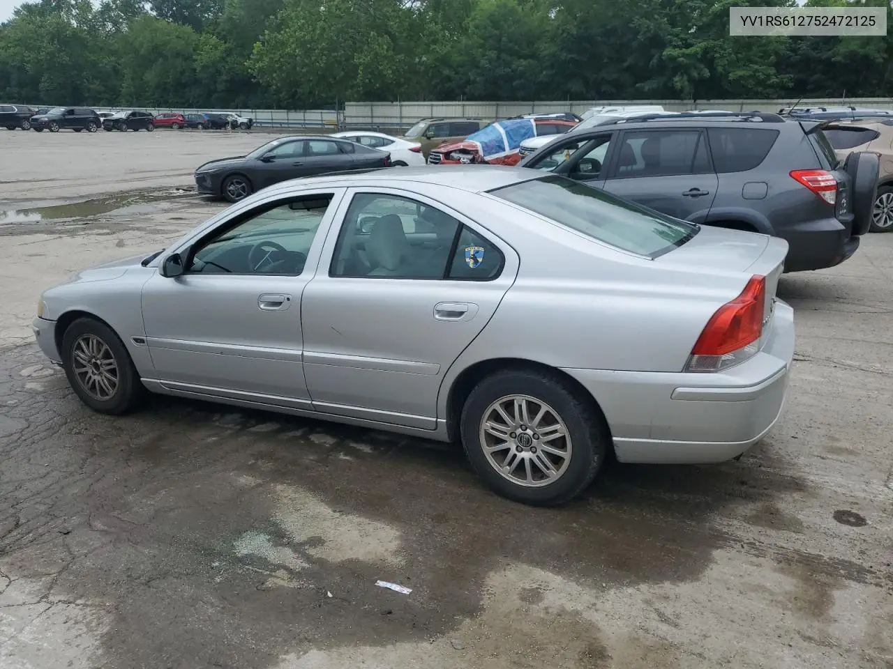 2005 Volvo S60 VIN: YV1RS612752472125 Lot: 62307355