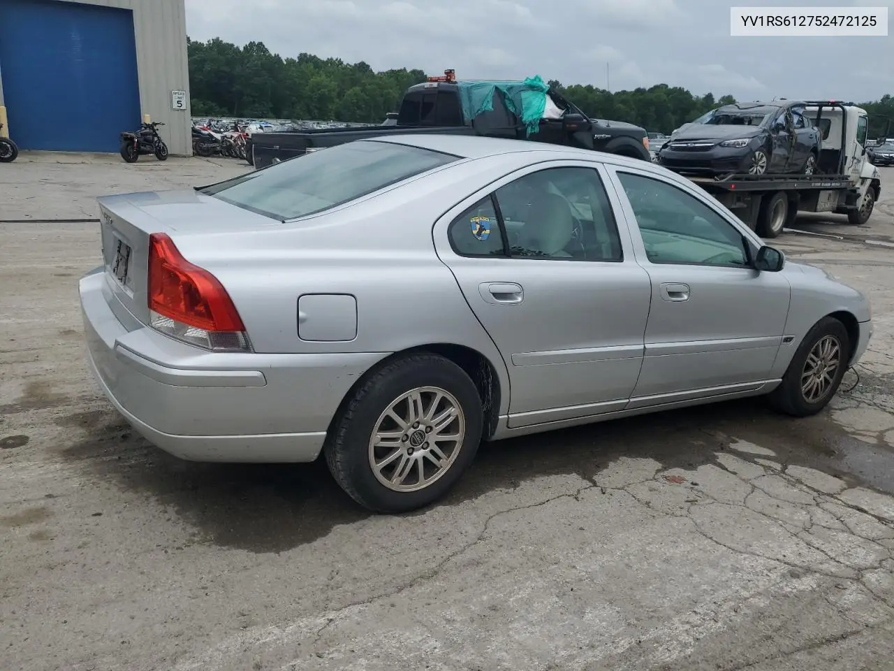 2005 Volvo S60 VIN: YV1RS612752472125 Lot: 62307355