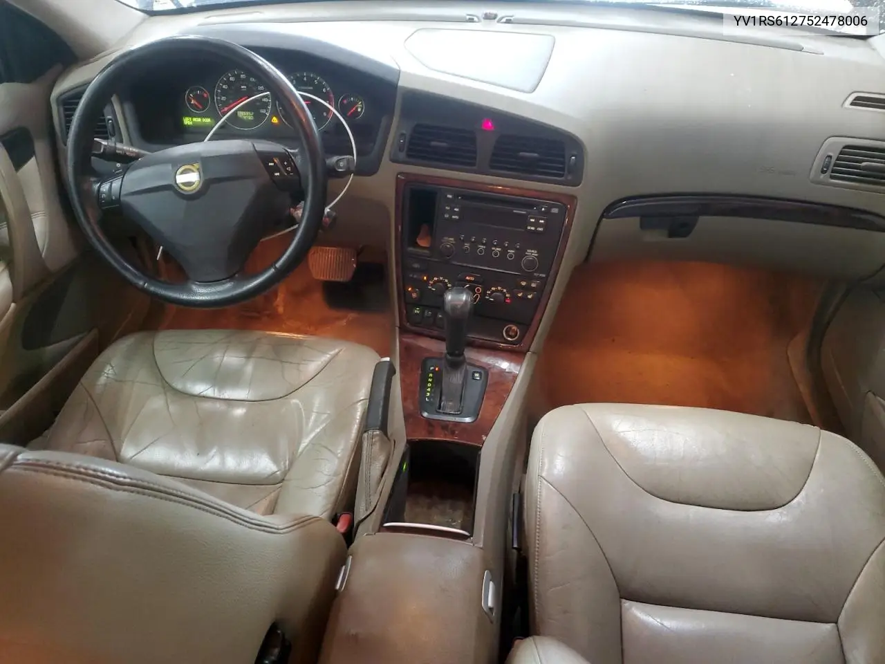 2005 Volvo S60 VIN: YV1RS612752478006 Lot: 62668035
