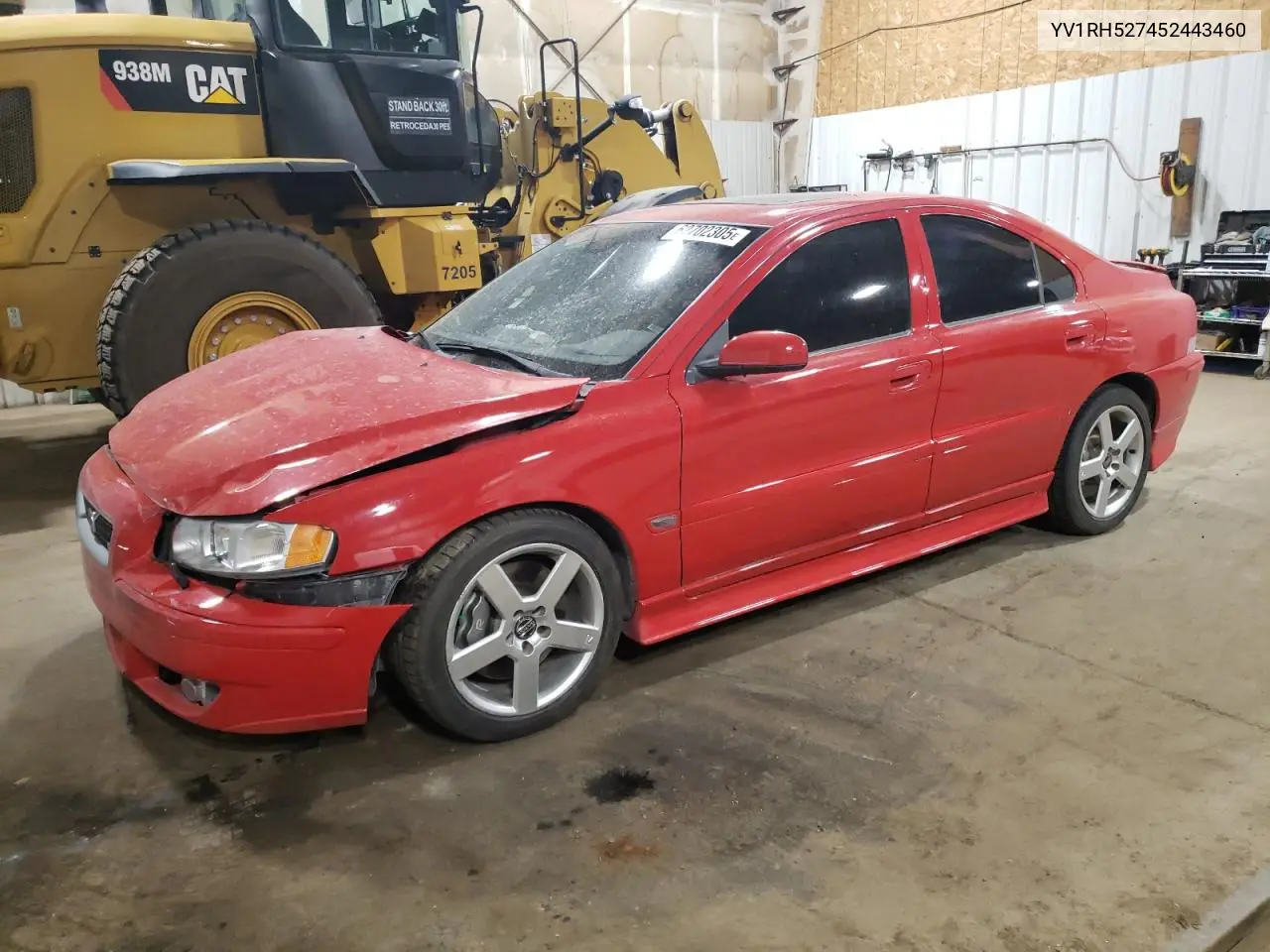 2005 Volvo S60 R VIN: YV1RH527452443460 Lot: 62702305