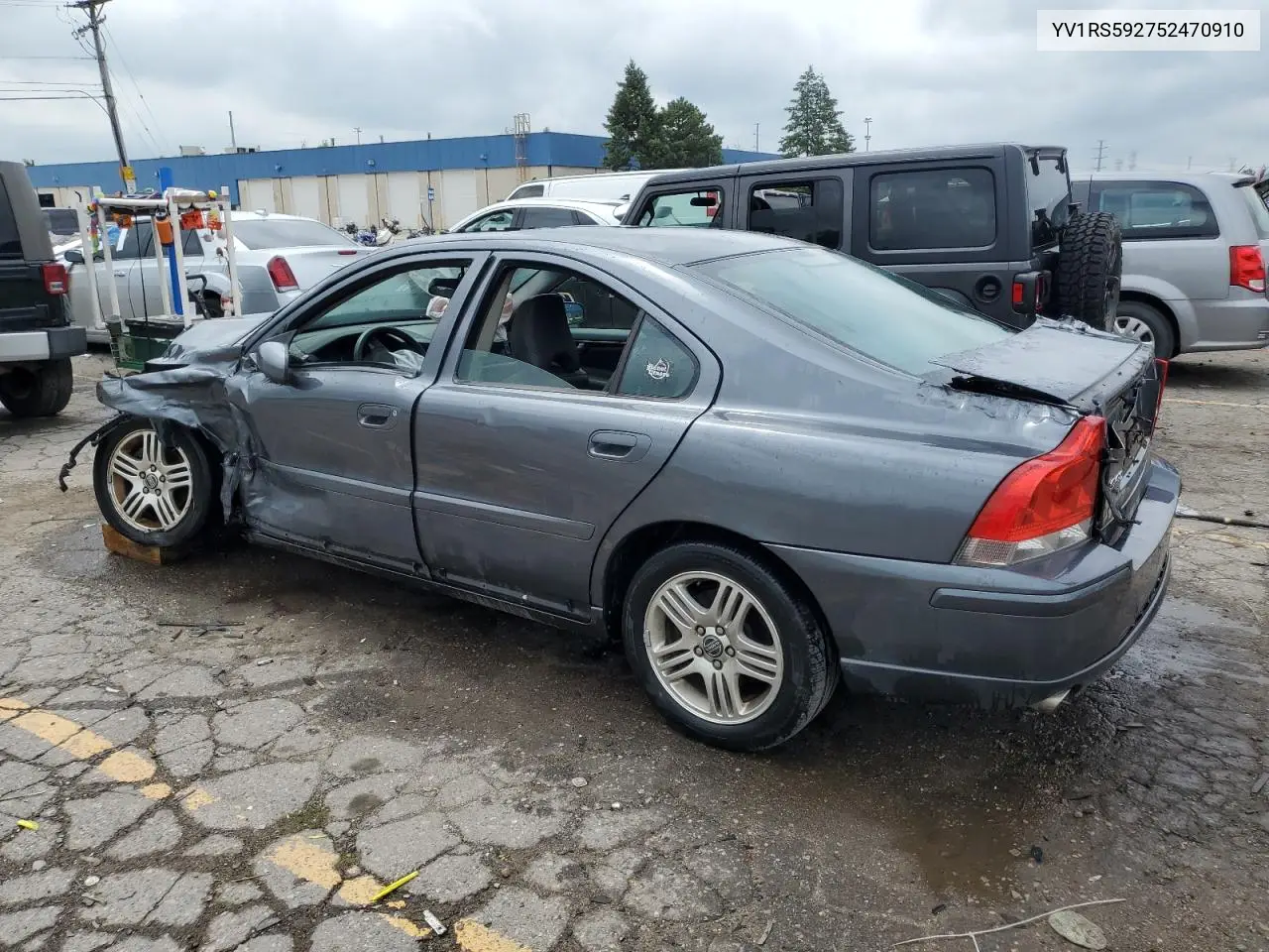 2005 Volvo S60 2.5T VIN: YV1RS592752470910 Lot: 62890415