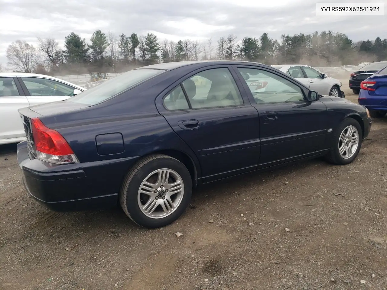 2006 Volvo S60 2.5T VIN: YV1RS592X62541924 Lot: 48367885