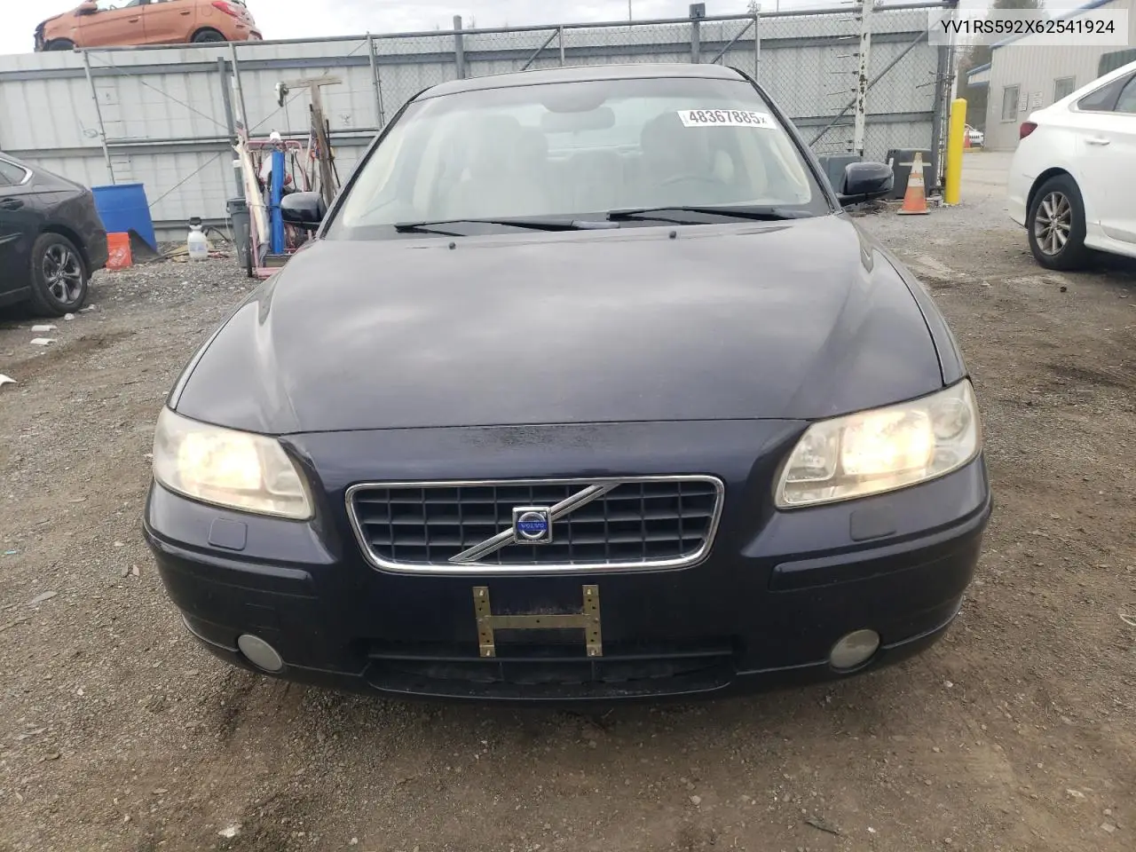 2006 Volvo S60 2.5T VIN: YV1RS592X62541924 Lot: 48367885