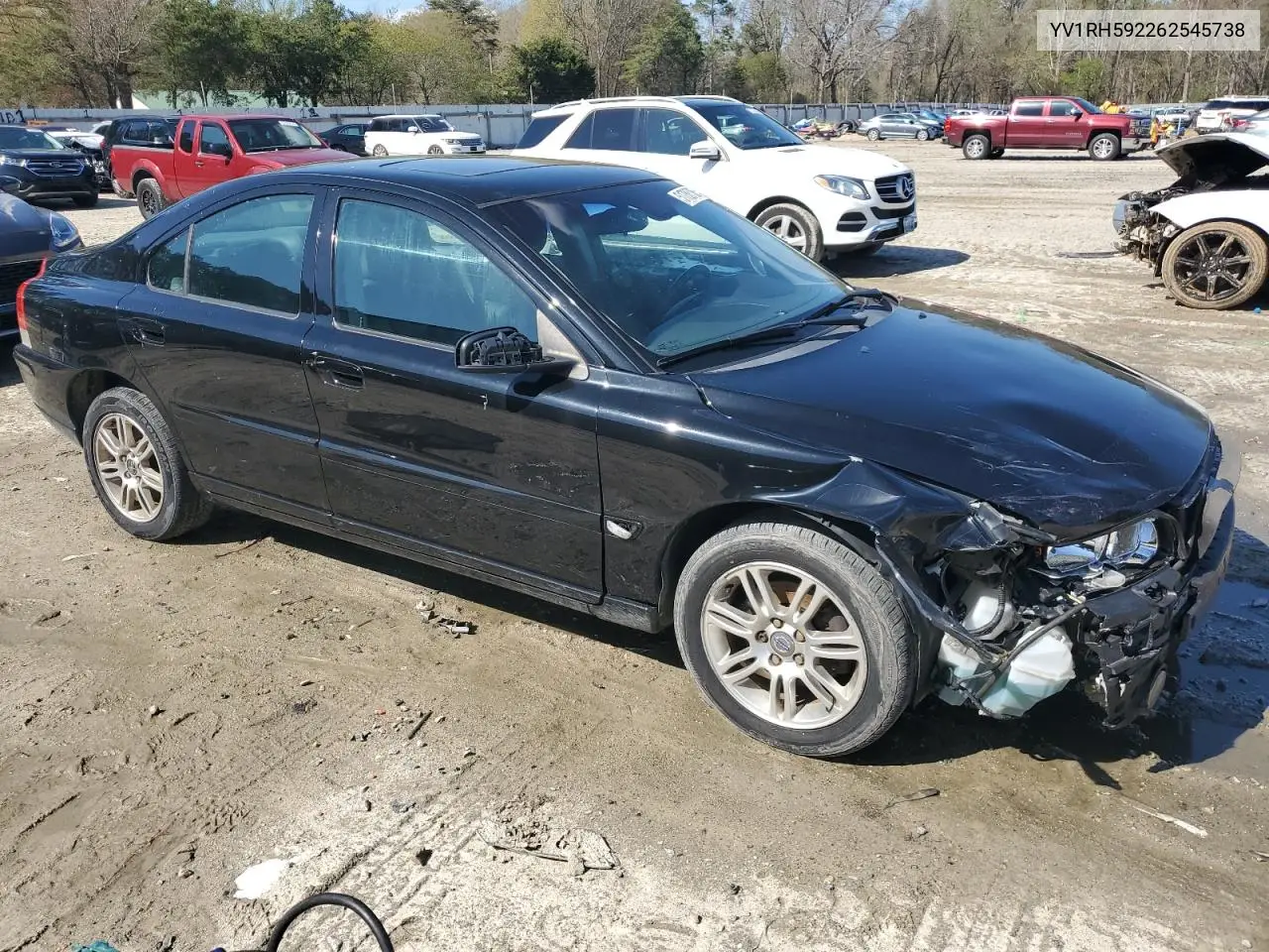 2006 Volvo S60 2.5T VIN: YV1RH592262545738 Lot: 51788705