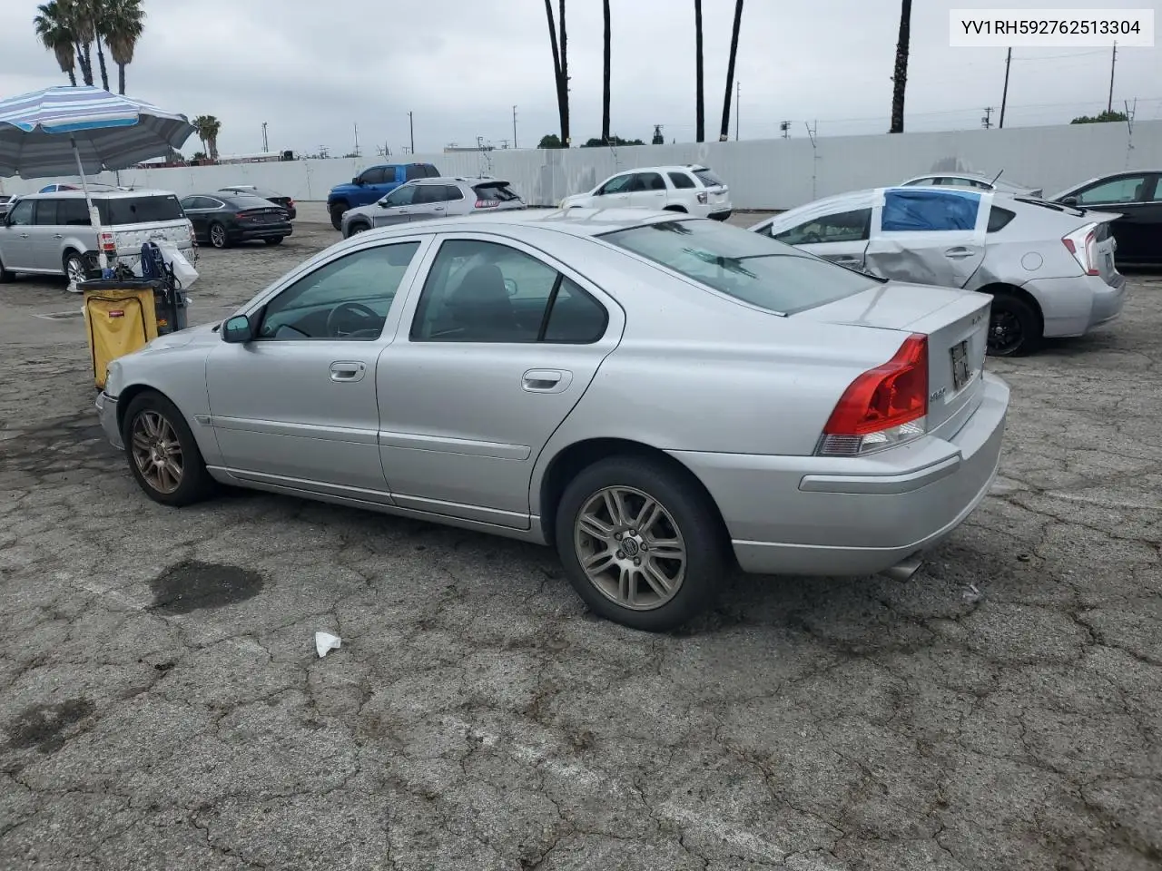 2006 Volvo S60 2.5T VIN: YV1RH592762513304 Lot: 55805995
