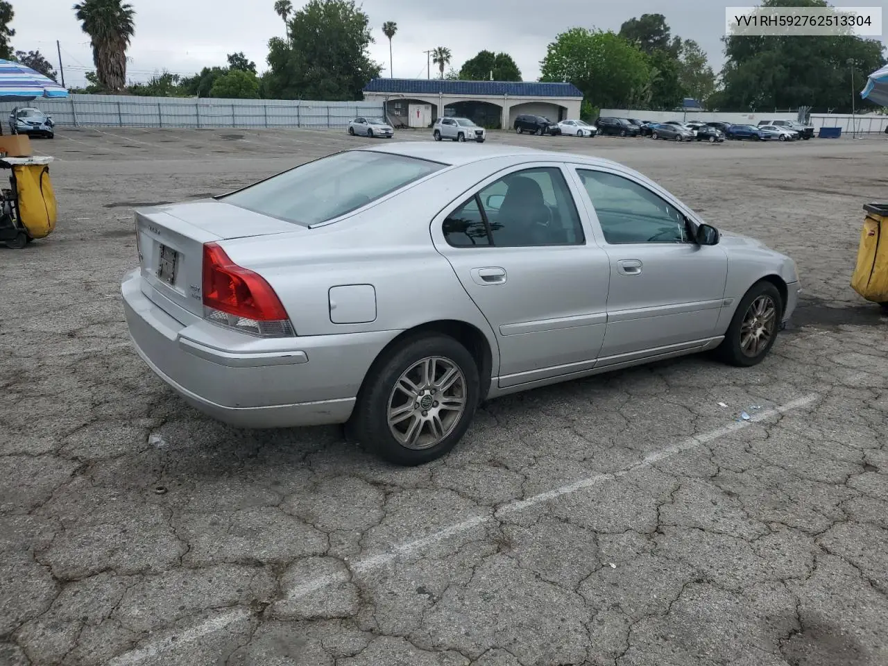 2006 Volvo S60 2.5T VIN: YV1RH592762513304 Lot: 55805995