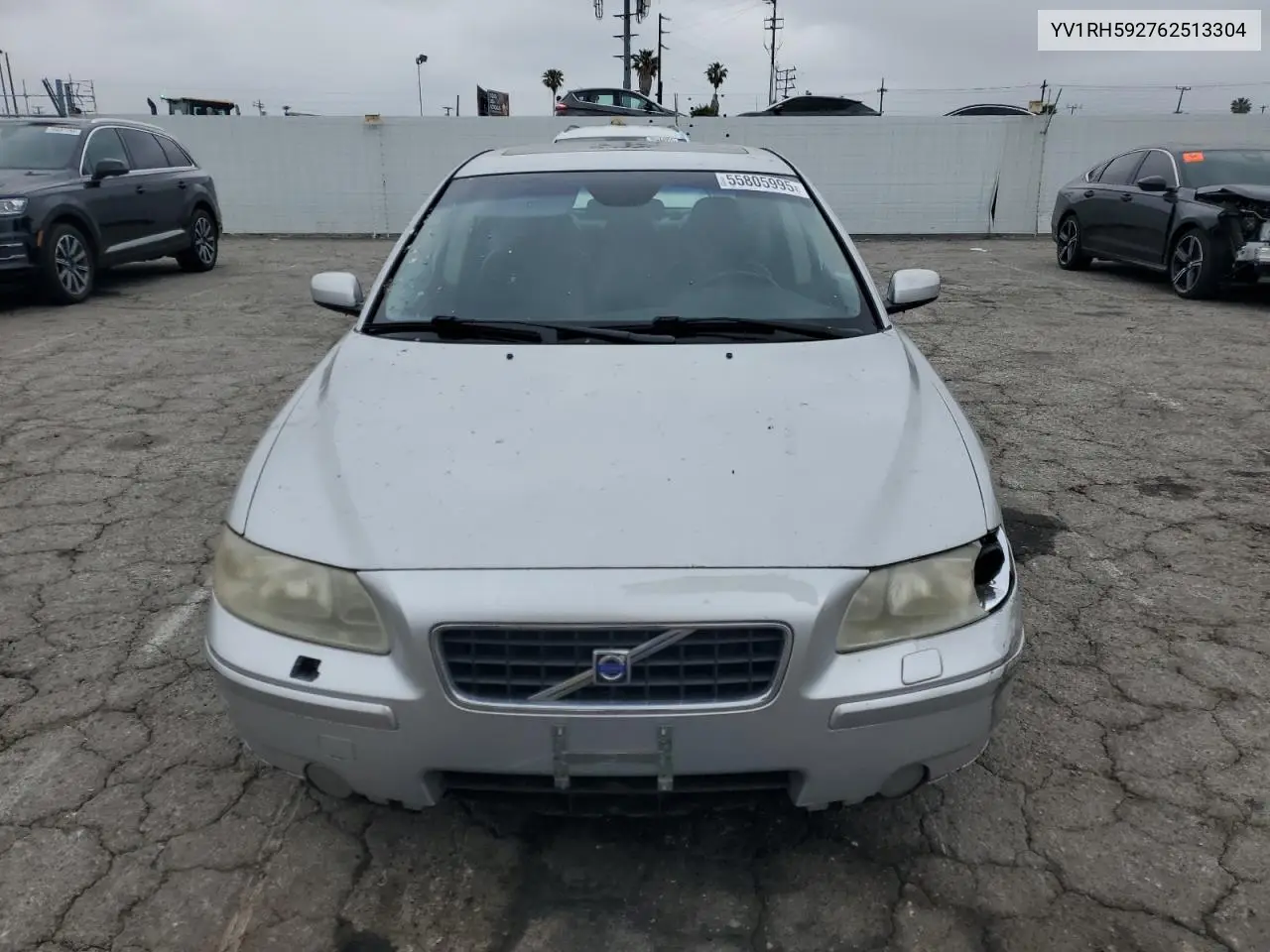 2006 Volvo S60 2.5T VIN: YV1RH592762513304 Lot: 55805995