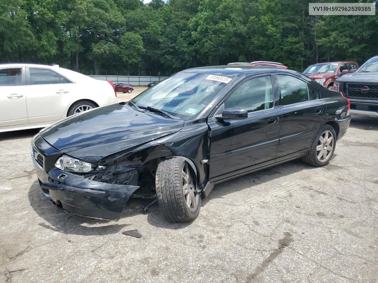 2006 Volvo S60 2.5T VIN: YV1RH592962539385 Lot: 60590635