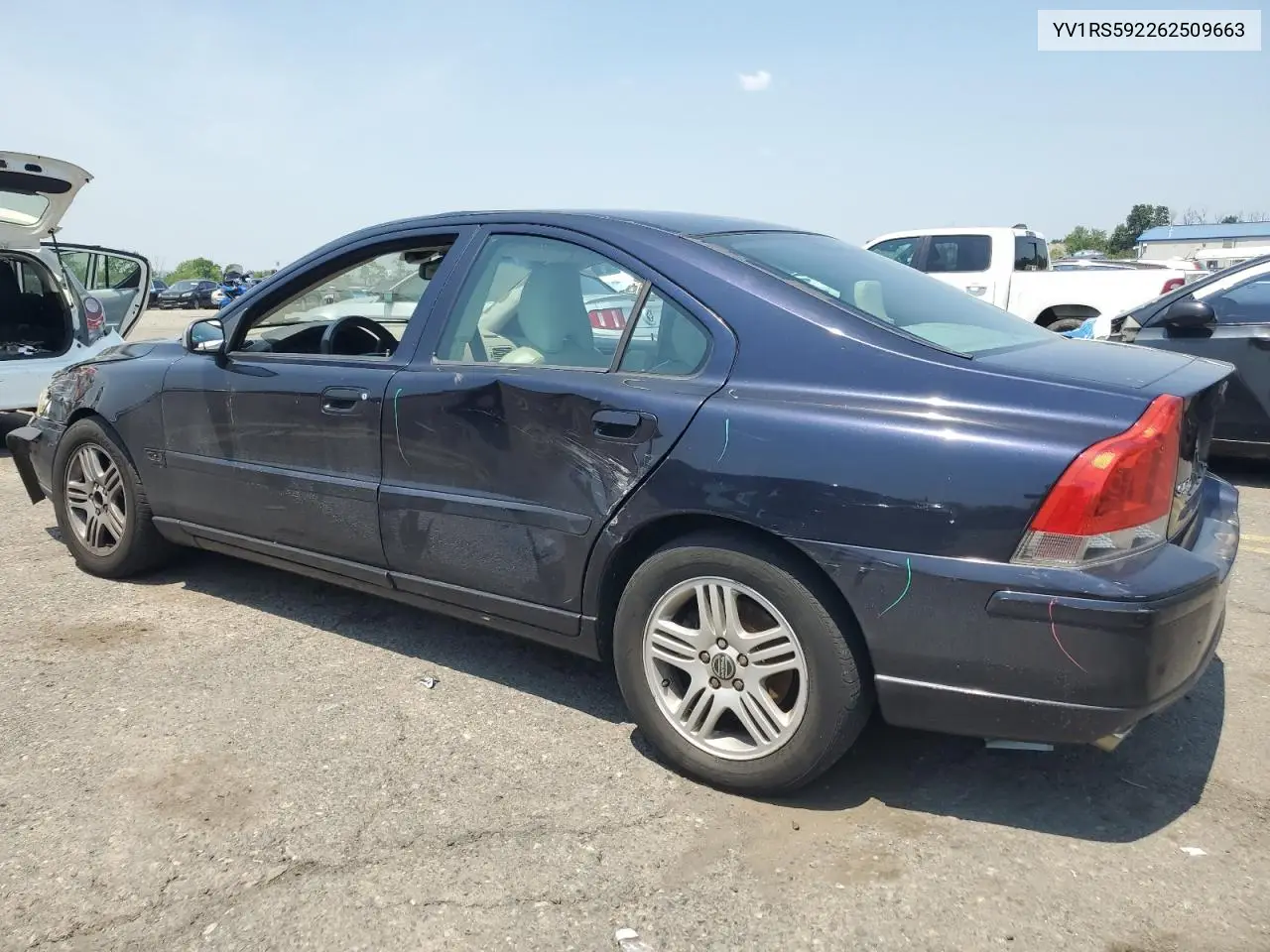 2006 Volvo S60 2.5T VIN: YV1RS592262509663 Lot: 60874315