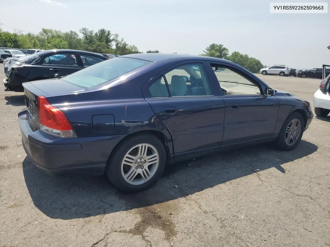 2006 Volvo S60 2.5T VIN: YV1RS592262509663 Lot: 60874315
