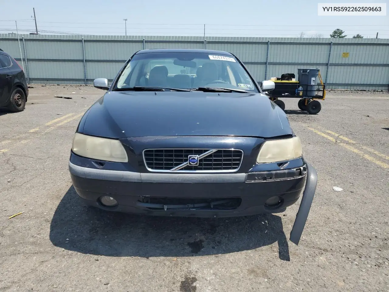 2006 Volvo S60 2.5T VIN: YV1RS592262509663 Lot: 60874315