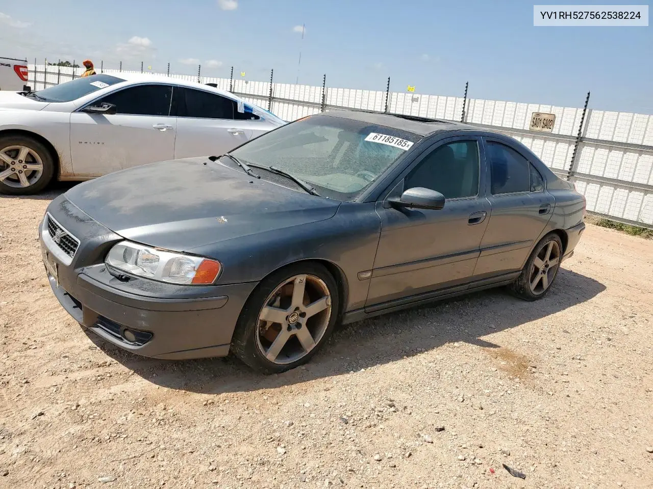 2006 Volvo S60 R VIN: YV1RH527562538224 Lot: 61185185