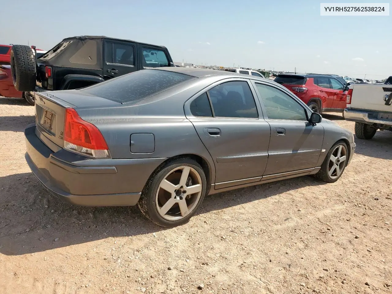 2006 Volvo S60 R VIN: YV1RH527562538224 Lot: 61185185
