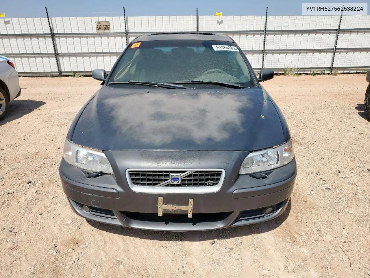 2006 Volvo S60 R VIN: YV1RH527562538224 Lot: 61185185