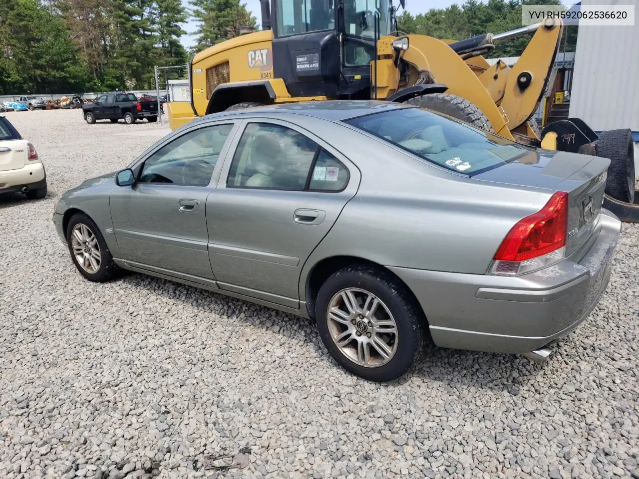 2006 Volvo S60 2.5T VIN: YV1RH592062536620 Lot: 62357575