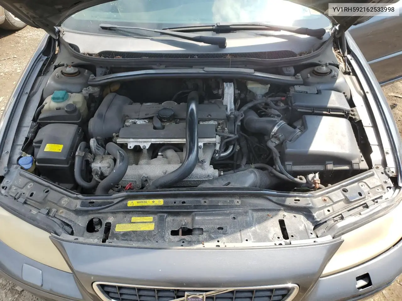 2006 Volvo S60 2.5T VIN: YV1RH592162533998 Lot: 62658185