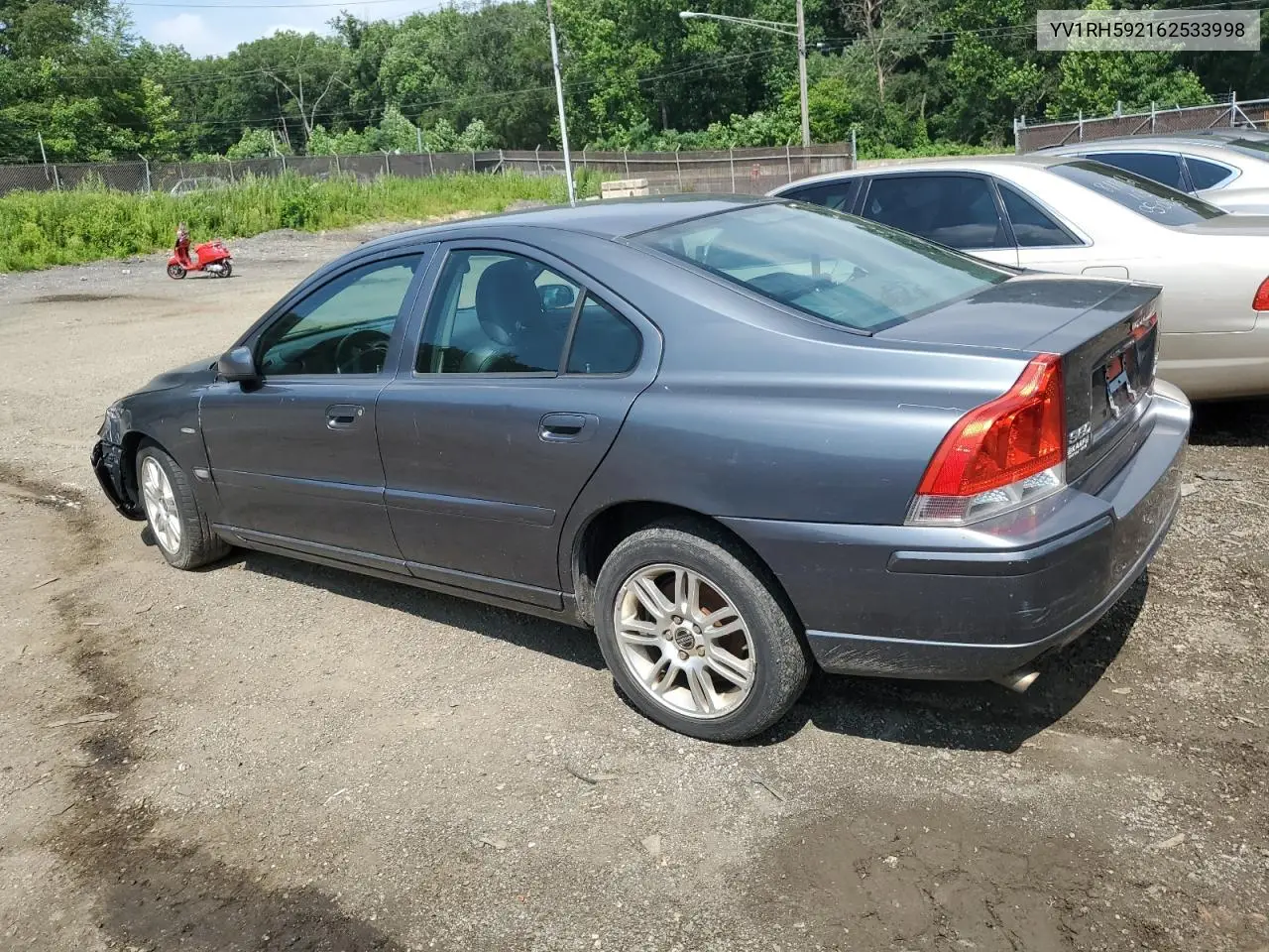 2006 Volvo S60 2.5T VIN: YV1RH592162533998 Lot: 62658185