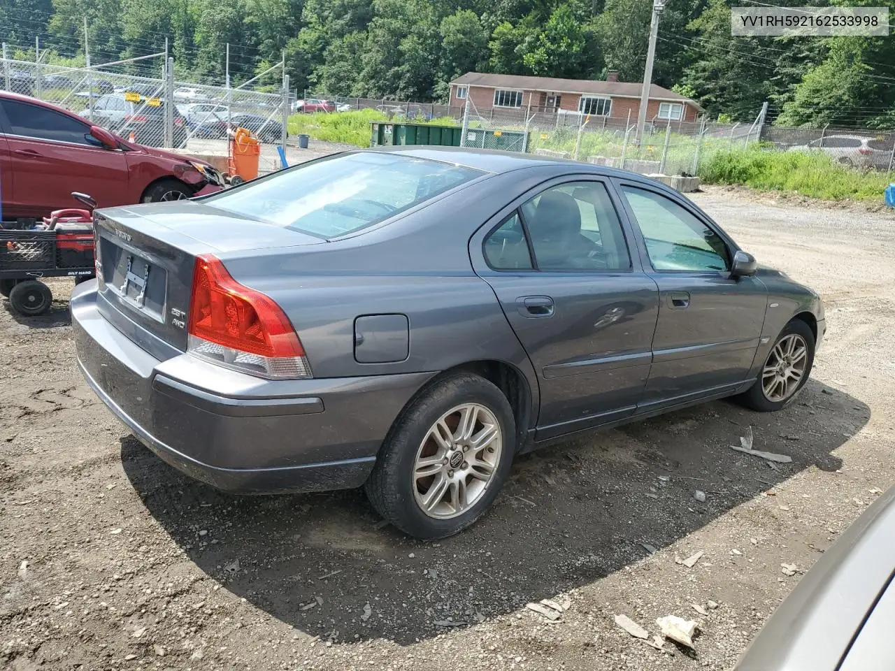 2006 Volvo S60 2.5T VIN: YV1RH592162533998 Lot: 62658185