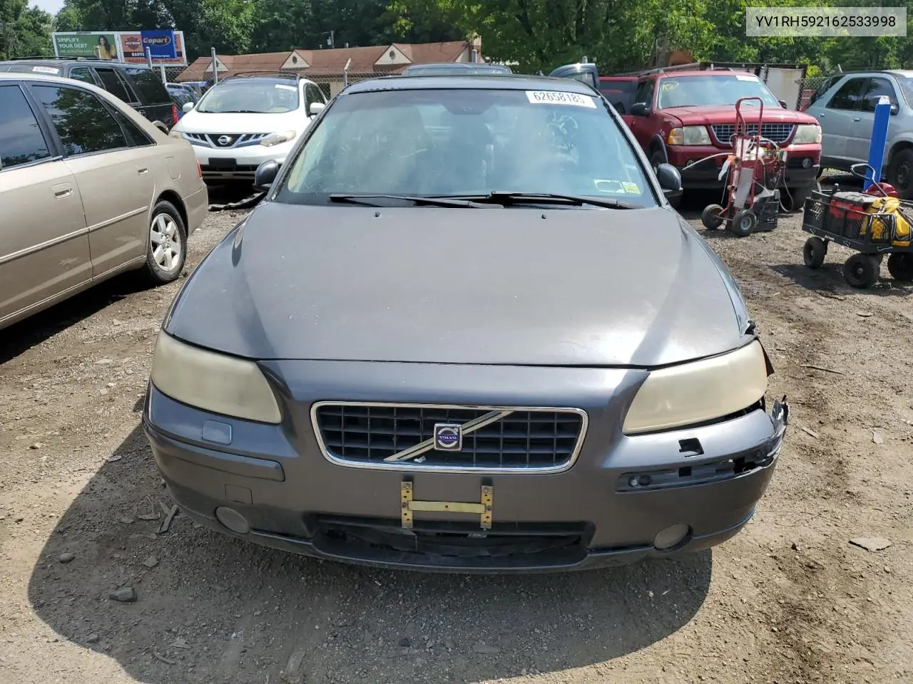 2006 Volvo S60 2.5T VIN: YV1RH592162533998 Lot: 62658185