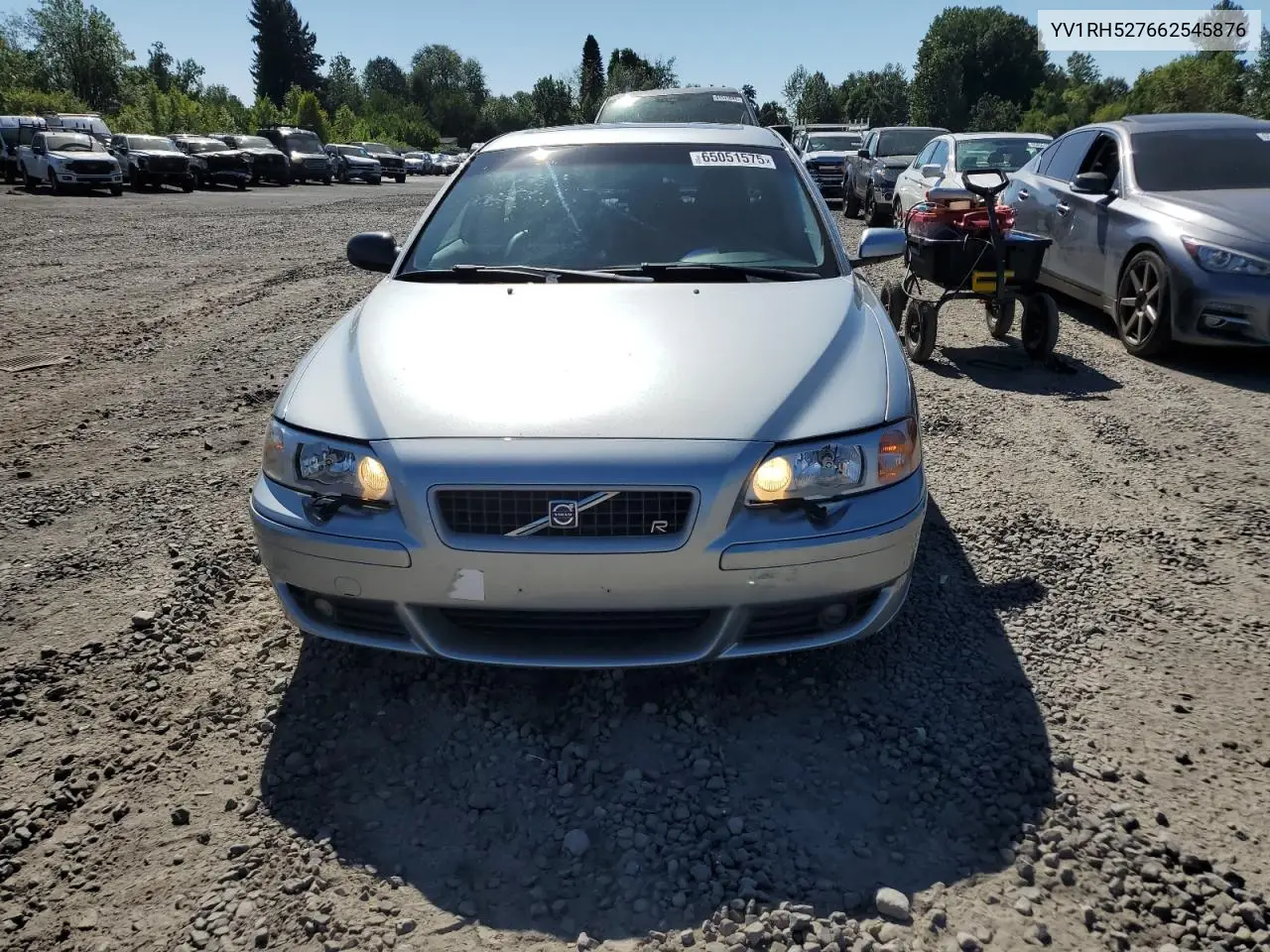 2006 Volvo S60 R VIN: YV1RH527662545876 Lot: 65051575