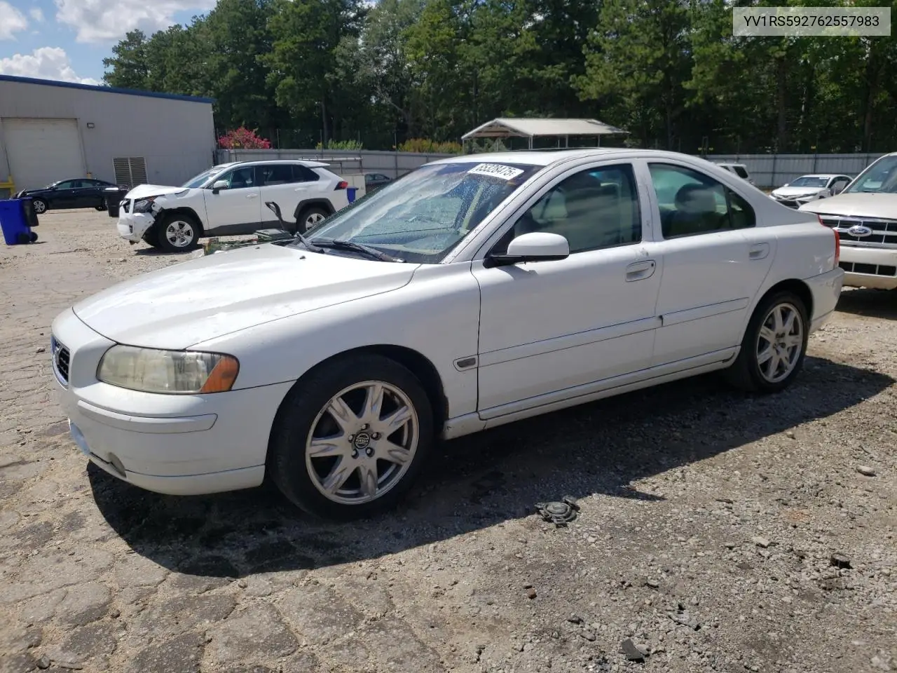 2006 Volvo S60 2.5T VIN: YV1RS592762557983 Lot: 65328475