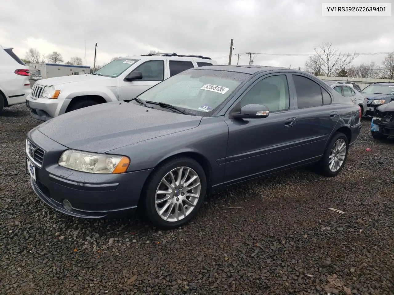2007 Volvo S60 2.5T VIN: YV1RS592672639401 Lot: 52855135