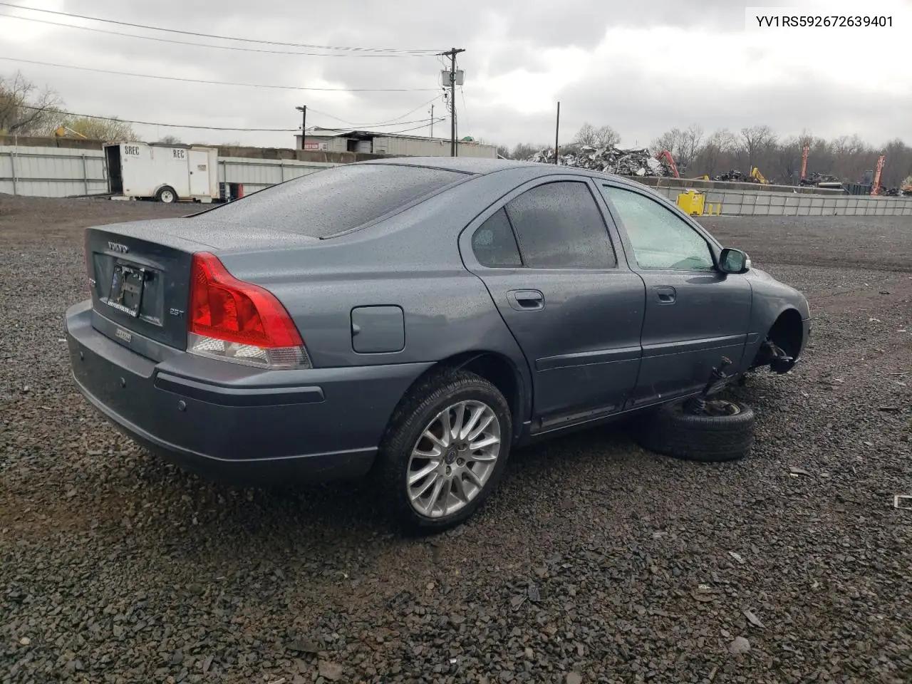 2007 Volvo S60 2.5T VIN: YV1RS592672639401 Lot: 52855135