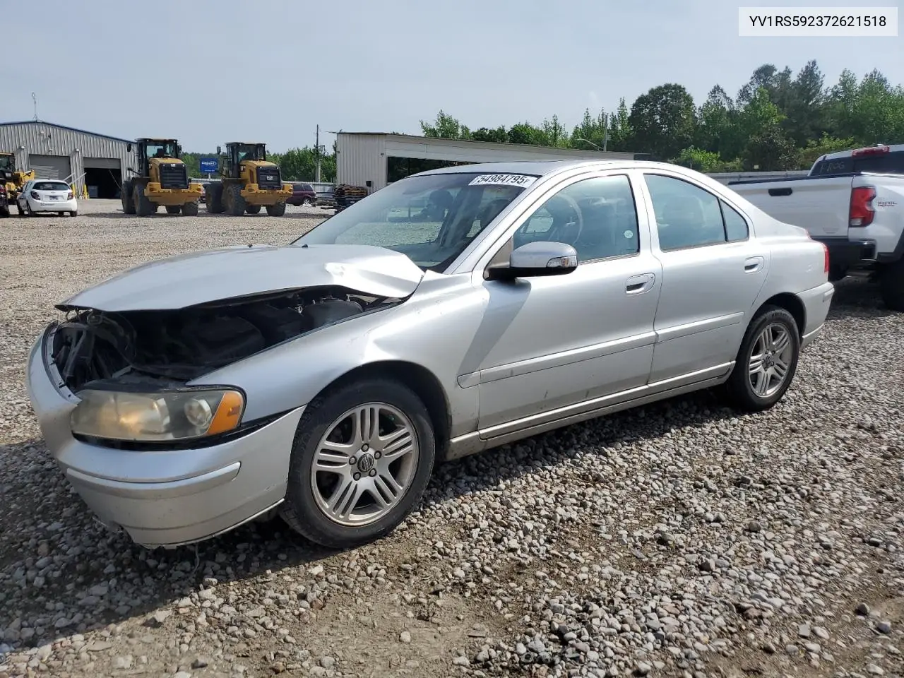 2007 Volvo S60 2.5T VIN: YV1RS592372621518 Lot: 54984795