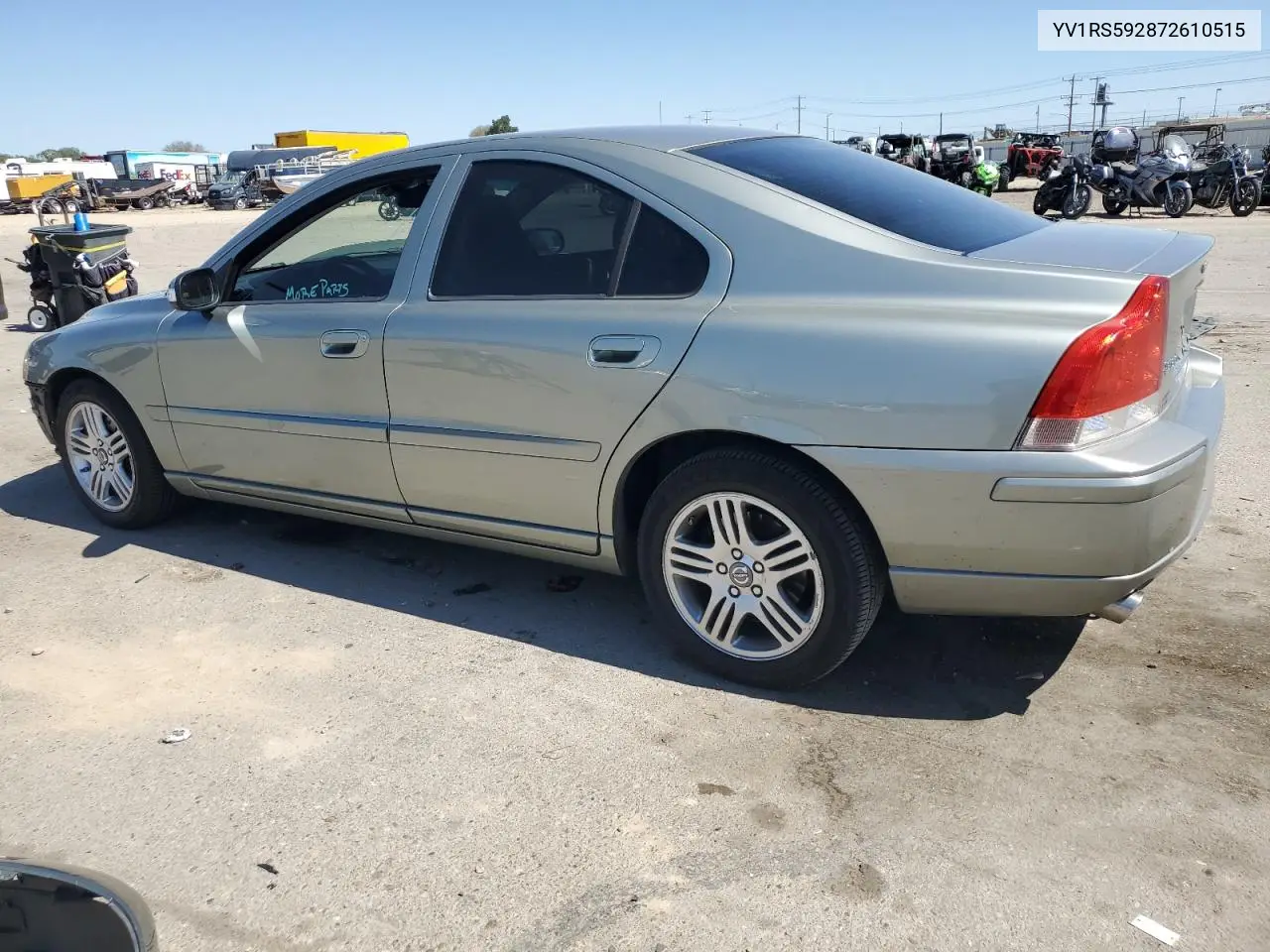 2007 Volvo S60 2.5T VIN: YV1RS592872610515 Lot: 55824995
