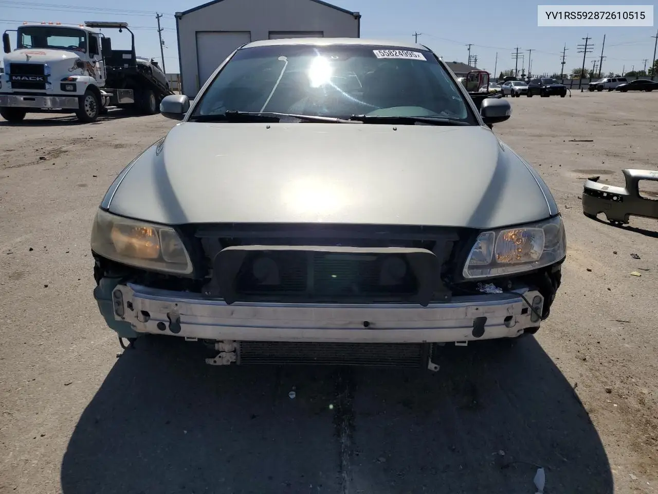 2007 Volvo S60 2.5T VIN: YV1RS592872610515 Lot: 55824995