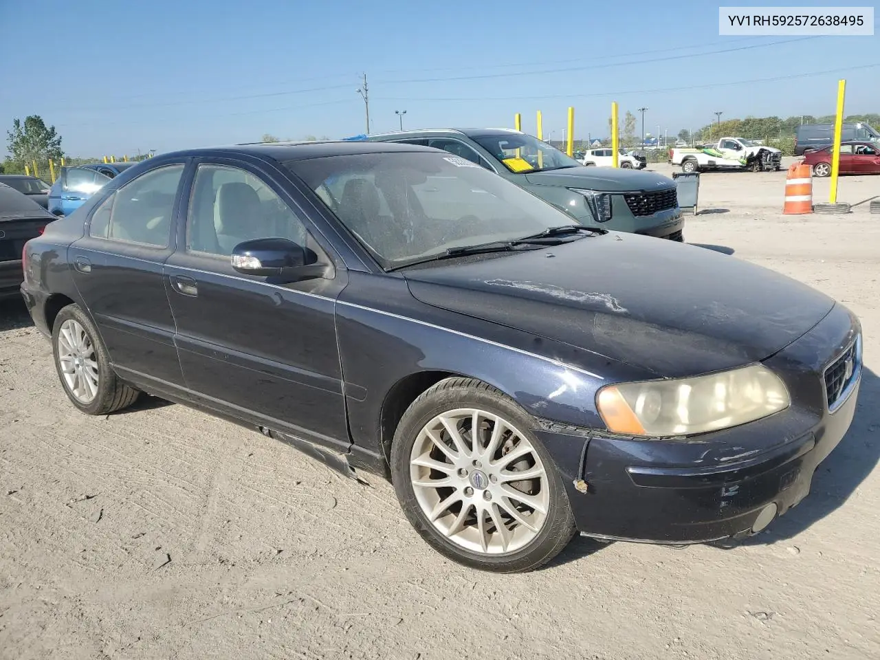 2007 Volvo S60 2.5T VIN: YV1RH592572638495 Lot: 56335705