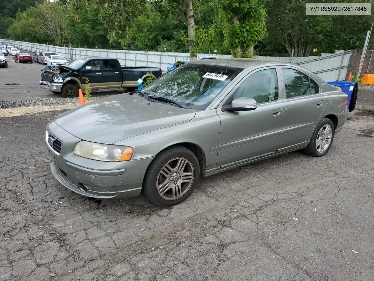 2007 Volvo S60 2.5T VIN: YV1RS592972617845 Lot: 60469495