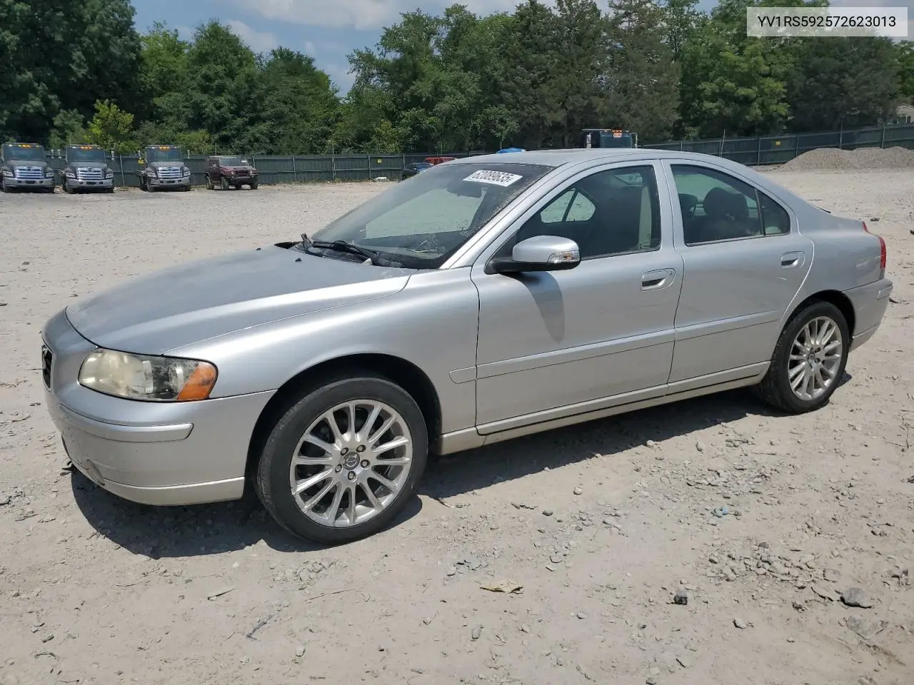 2007 Volvo S60 2.5T VIN: YV1RS592572623013 Lot: 62089635