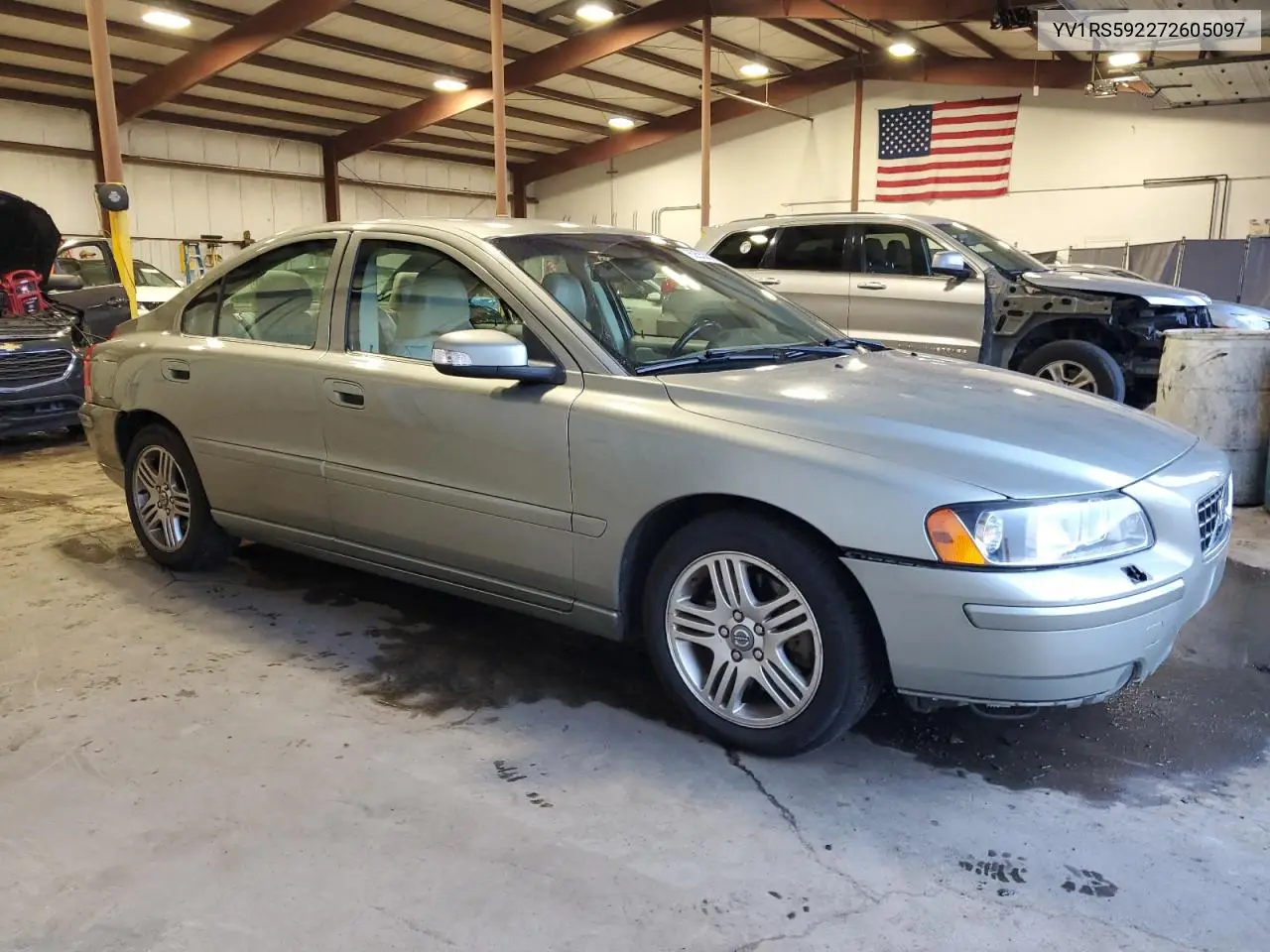 2007 Volvo S60 2.5T VIN: YV1RS592272605097 Lot: 62553625