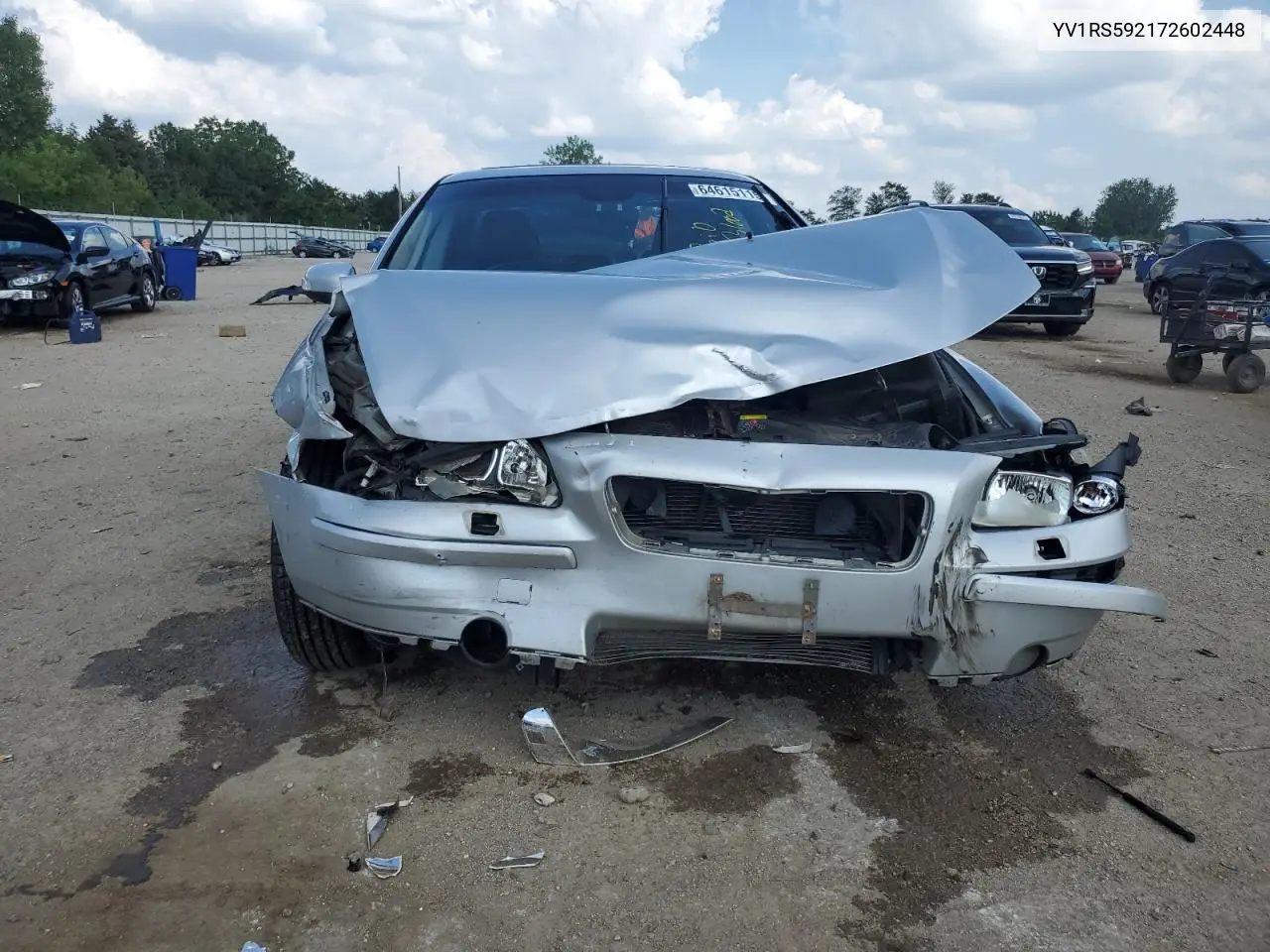 2007 Volvo S60 2.5T VIN: YV1RS592172602448 Lot: 64615115