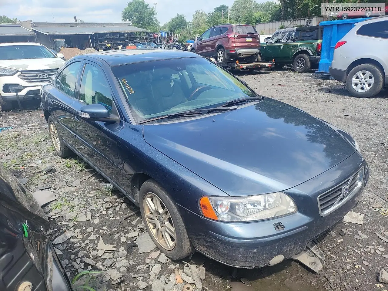 2007 Volvo S60 2.5T VIN: YV1RH59237261118 Lot: 64994945