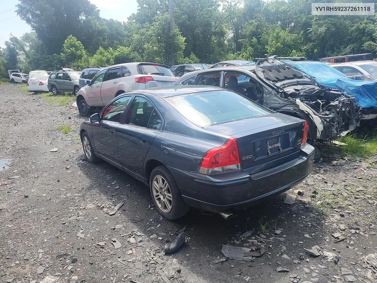 2007 Volvo S60 2.5T VIN: YV1RH59237261118 Lot: 64994945