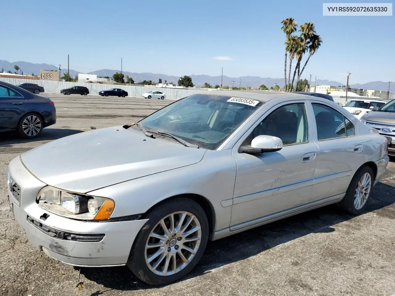 2007 Volvo S60 2.5T VIN: YV1RS592072635330 Lot: 65083535