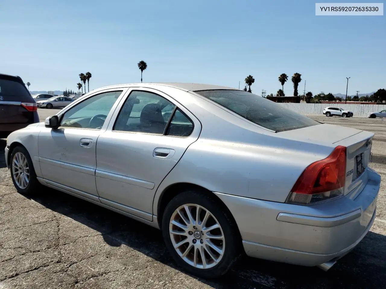2007 Volvo S60 2.5T VIN: YV1RS592072635330 Lot: 65083535