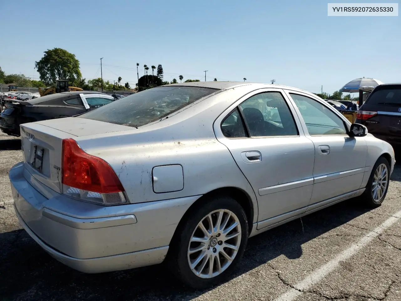 2007 Volvo S60 2.5T VIN: YV1RS592072635330 Lot: 65083535