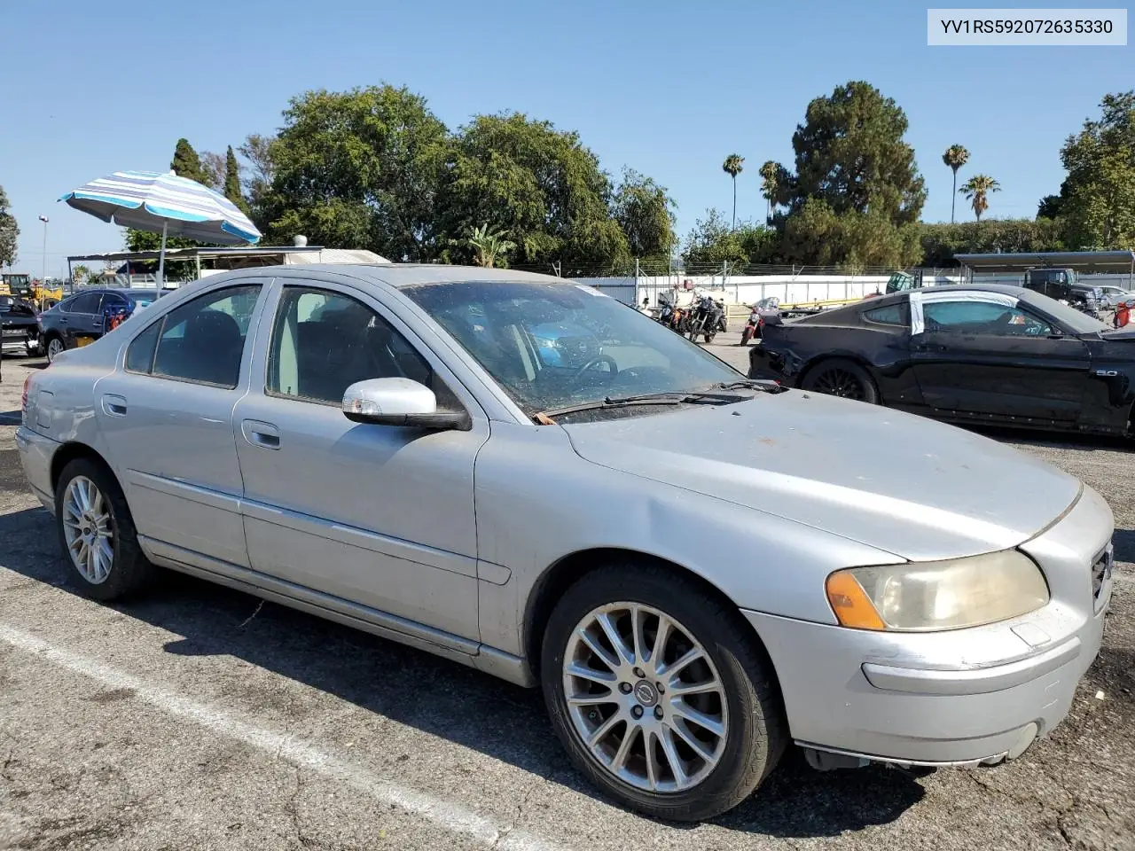 2007 Volvo S60 2.5T VIN: YV1RS592072635330 Lot: 65083535