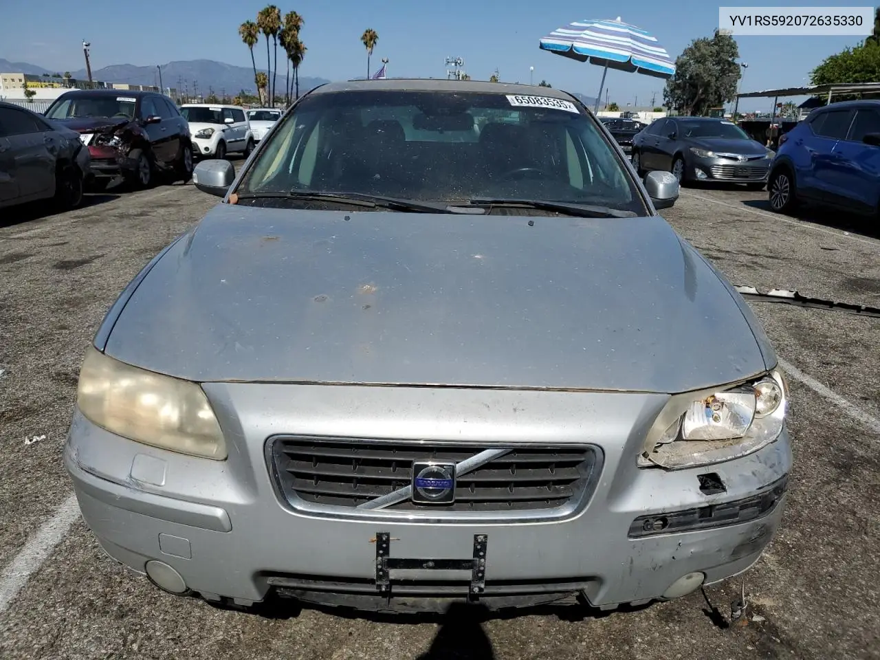2007 Volvo S60 2.5T VIN: YV1RS592072635330 Lot: 65083535