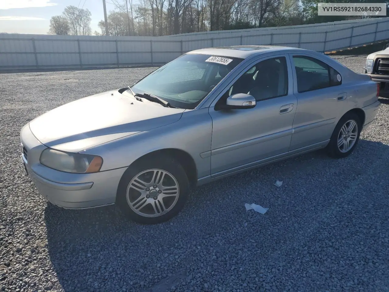 2008 Volvo S60 2.5T VIN: YV1RS592182684330 Lot: 50612655