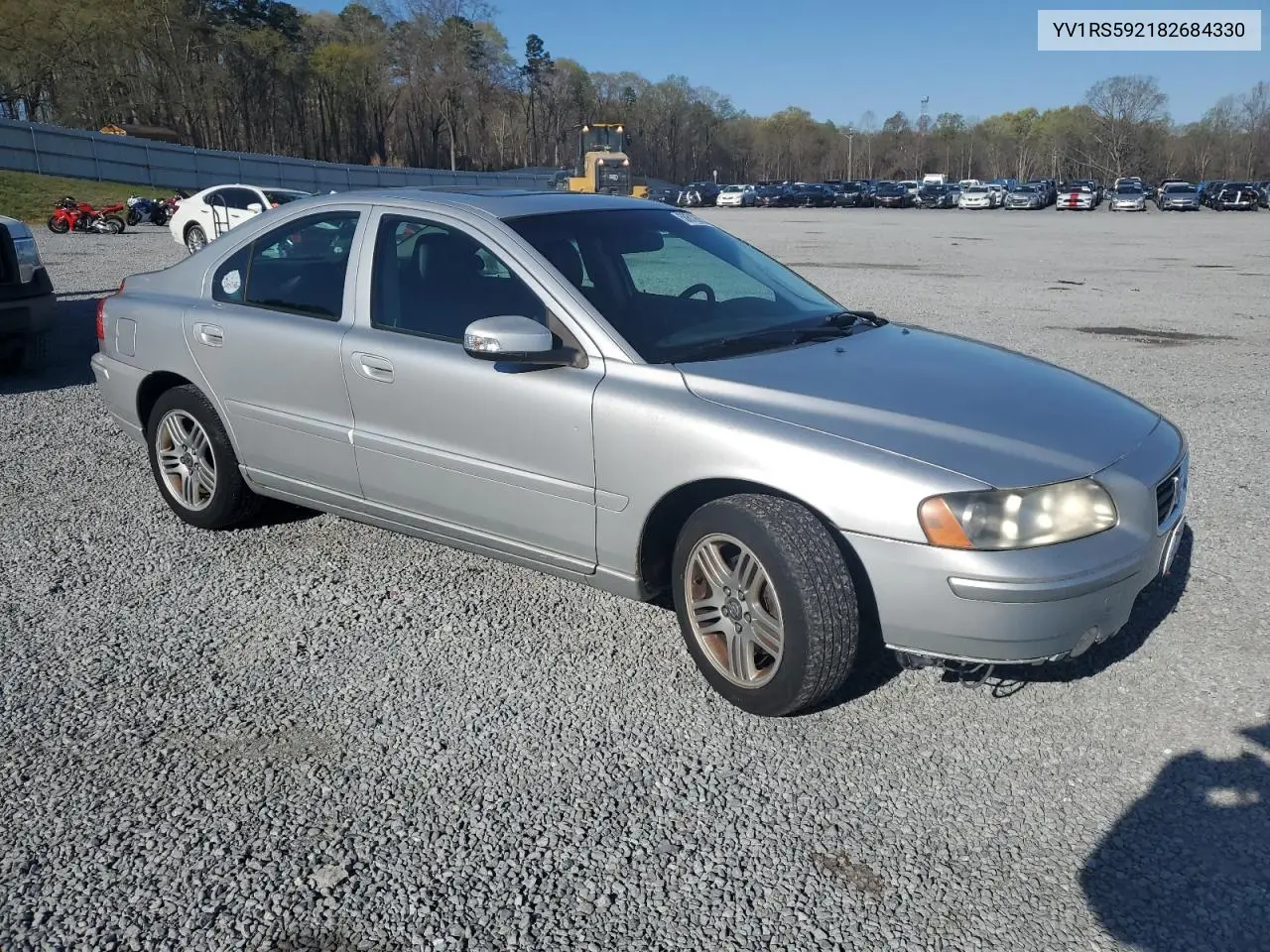 2008 Volvo S60 2.5T VIN: YV1RS592182684330 Lot: 50612655